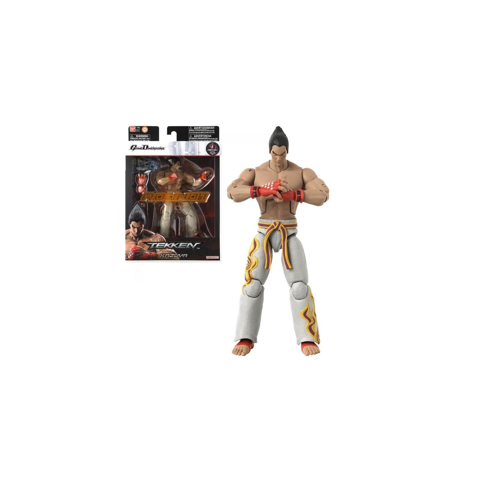 Figura Bandai Game Dimensions Tekken Kazuya Mishima