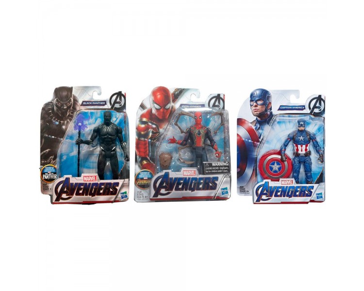 Figura Los Vengadores Avengers Marvel 15Cm Surtido 8 Unidade