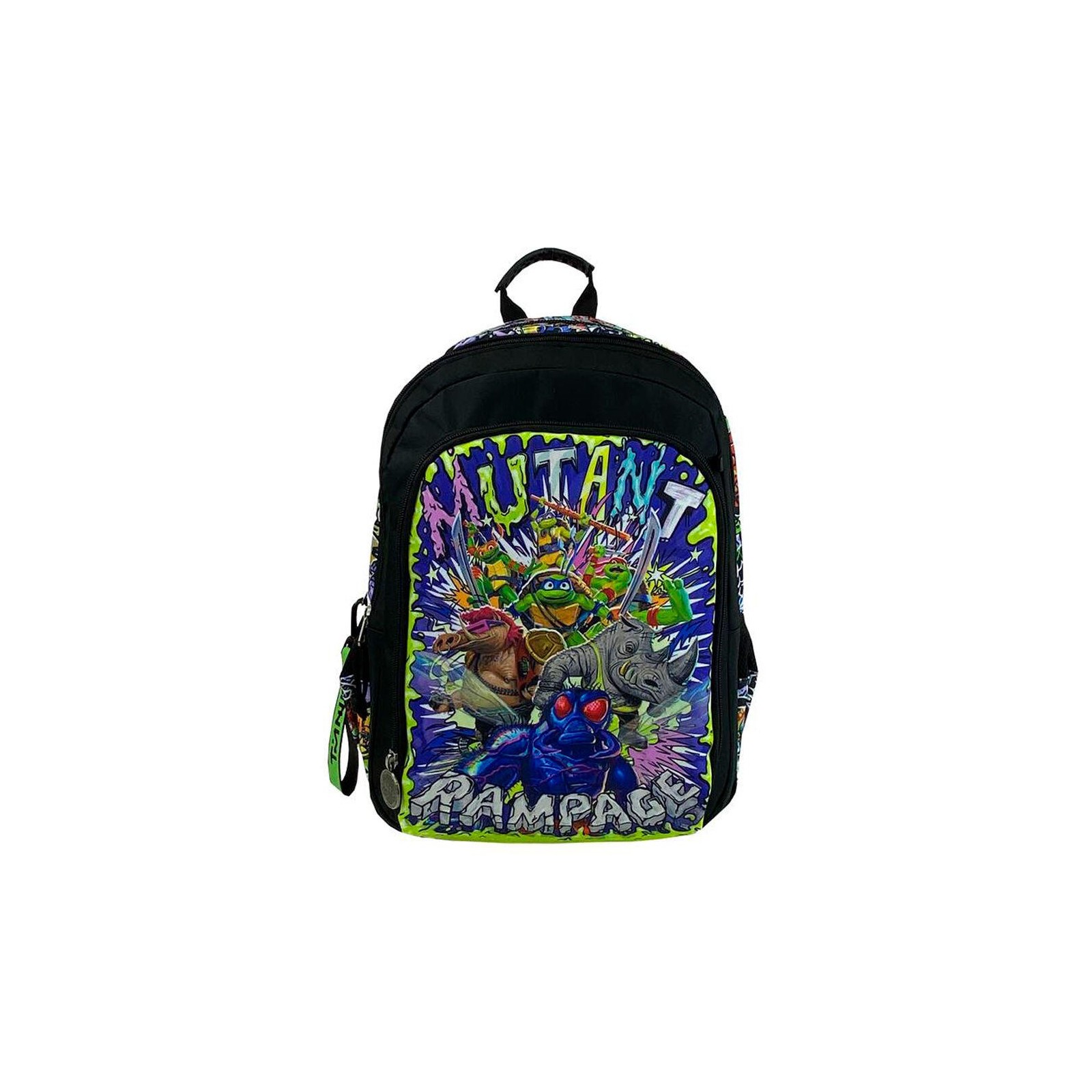 Mochila Mutant Mayhem Tortugas Ninja 43Cm Adaptable