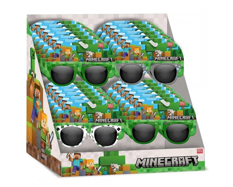 Gafas Sol Minecraft Surtido 24 Unidades