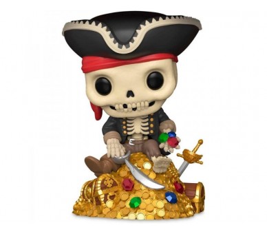 Figura Pop Deluxe Piratas Del Caribe Treasure Skeleton Exclu