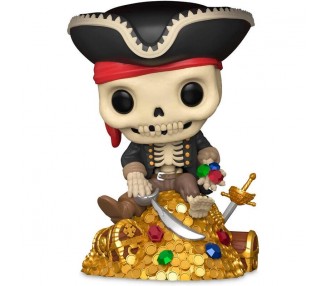 Figura Pop Deluxe Piratas Del Caribe Treasure Skeleton Exclu