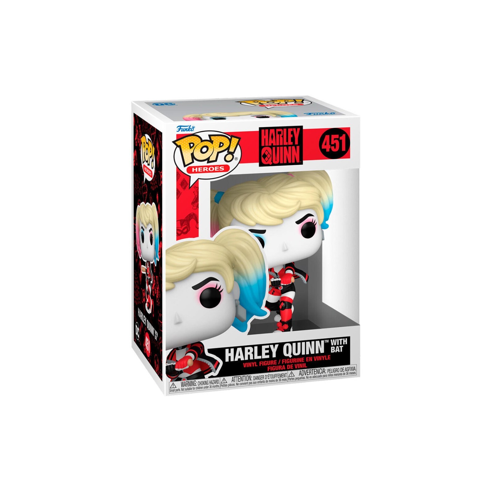 Figura Pop Dc Comics Harley Quinn With Bat