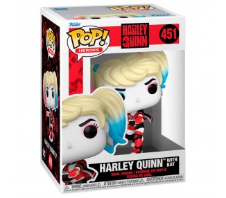 Figura Pop Dc Comics Harley Quinn With Bat