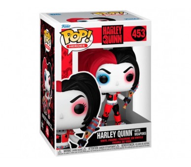 Figura Pop Dc Comics Harley Quinn With Weapons