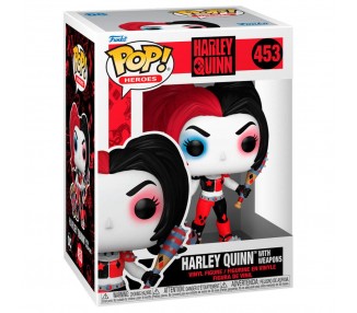 Figura Pop Dc Comics Harley Quinn With Weapons