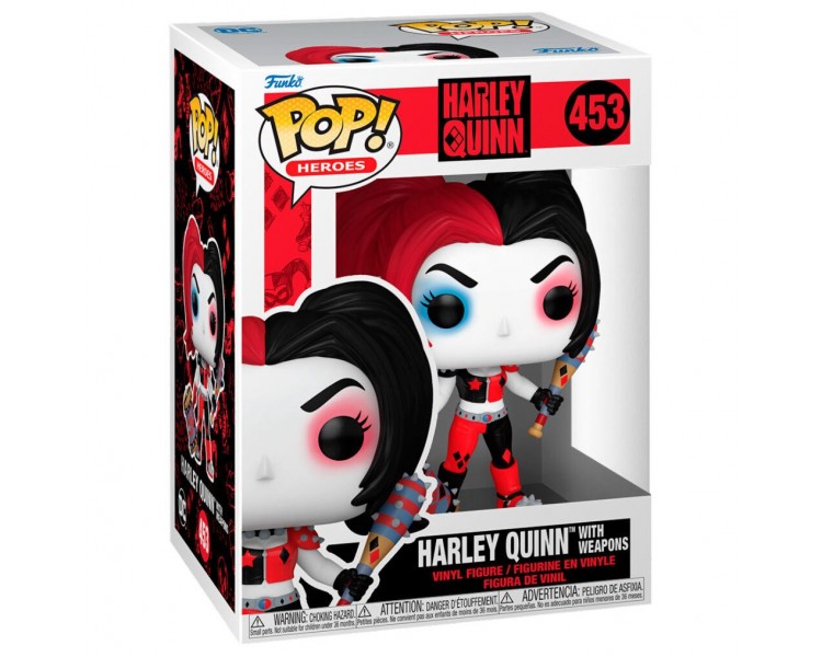 Figura Pop Dc Comics Harley Quinn With Weapons