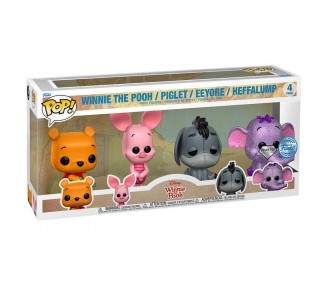 Blister 4 Figuras Pop Disney Winnie The Pooh Exclusive 2 Uni