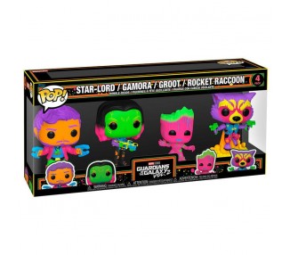 Blister 4 Figuras Pop Marvel Guardianes De La Galaxia 2 Excl