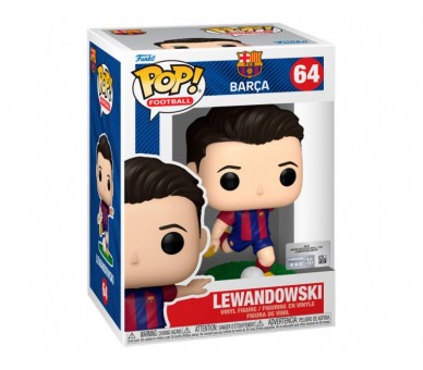 Figura Pop Football Fc Barcelona Lewandowski