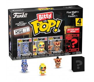 Blister 4 Figuras Bitty Pop Five Nights At Freddys Nightmare