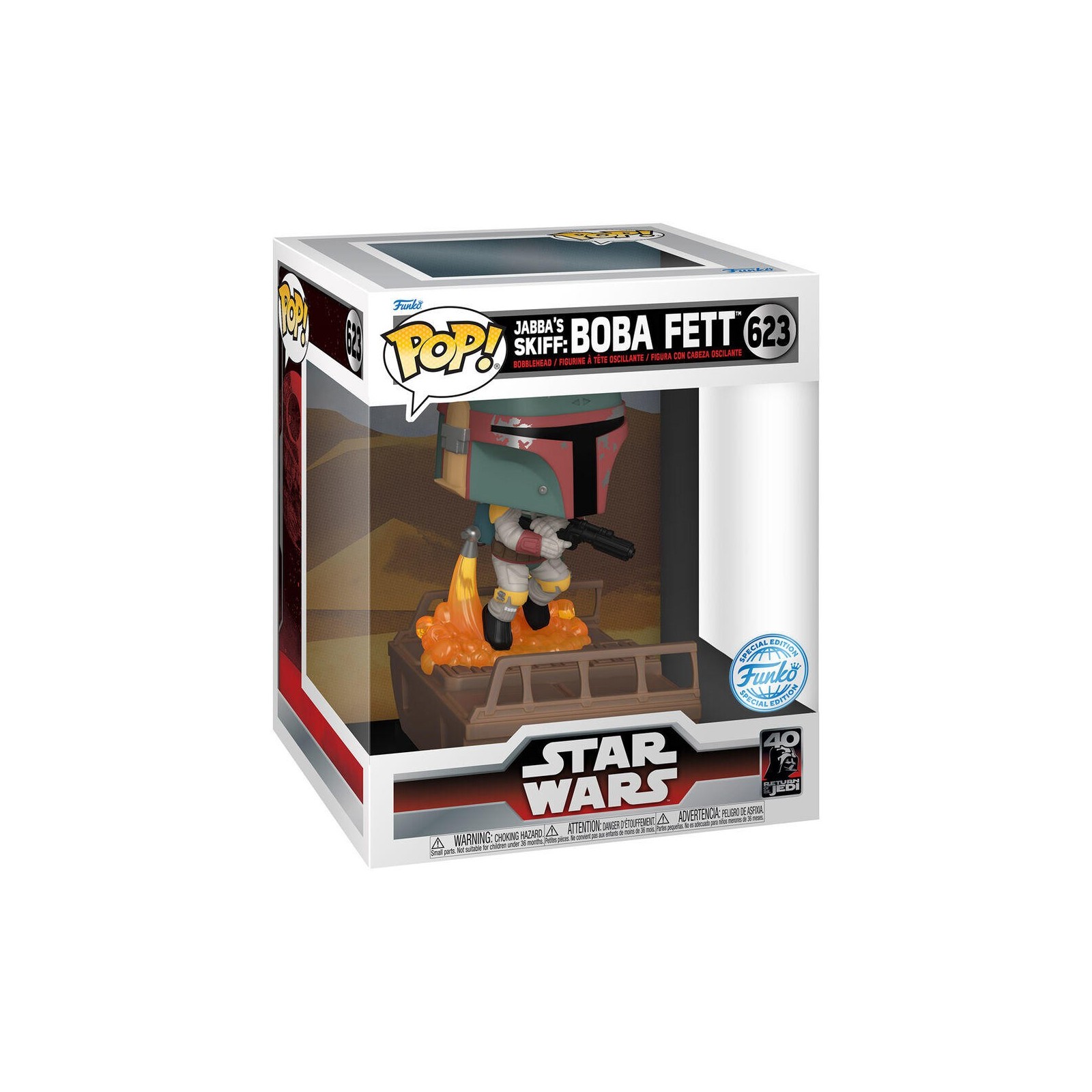 Figura Pop Deluxe Star Wars Boba Fett Exclusive