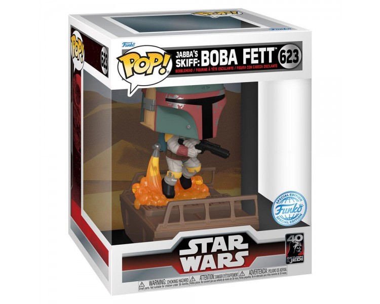 Figura Pop Deluxe Star Wars Boba Fett Exclusive