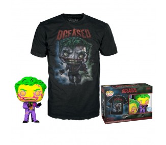 Set Figura Pop & Tee Dc Comics Joker