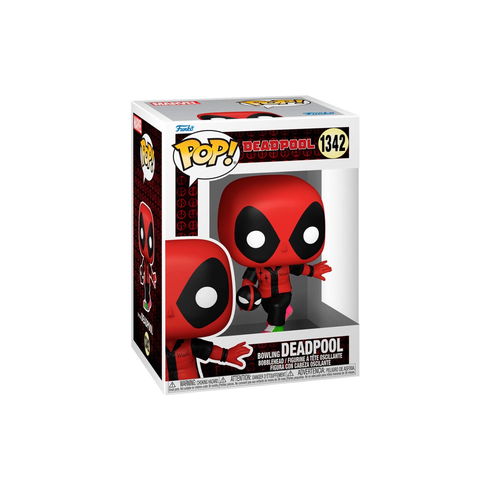 Figura Pop Marvel Deadpool - Deadpool Bowling