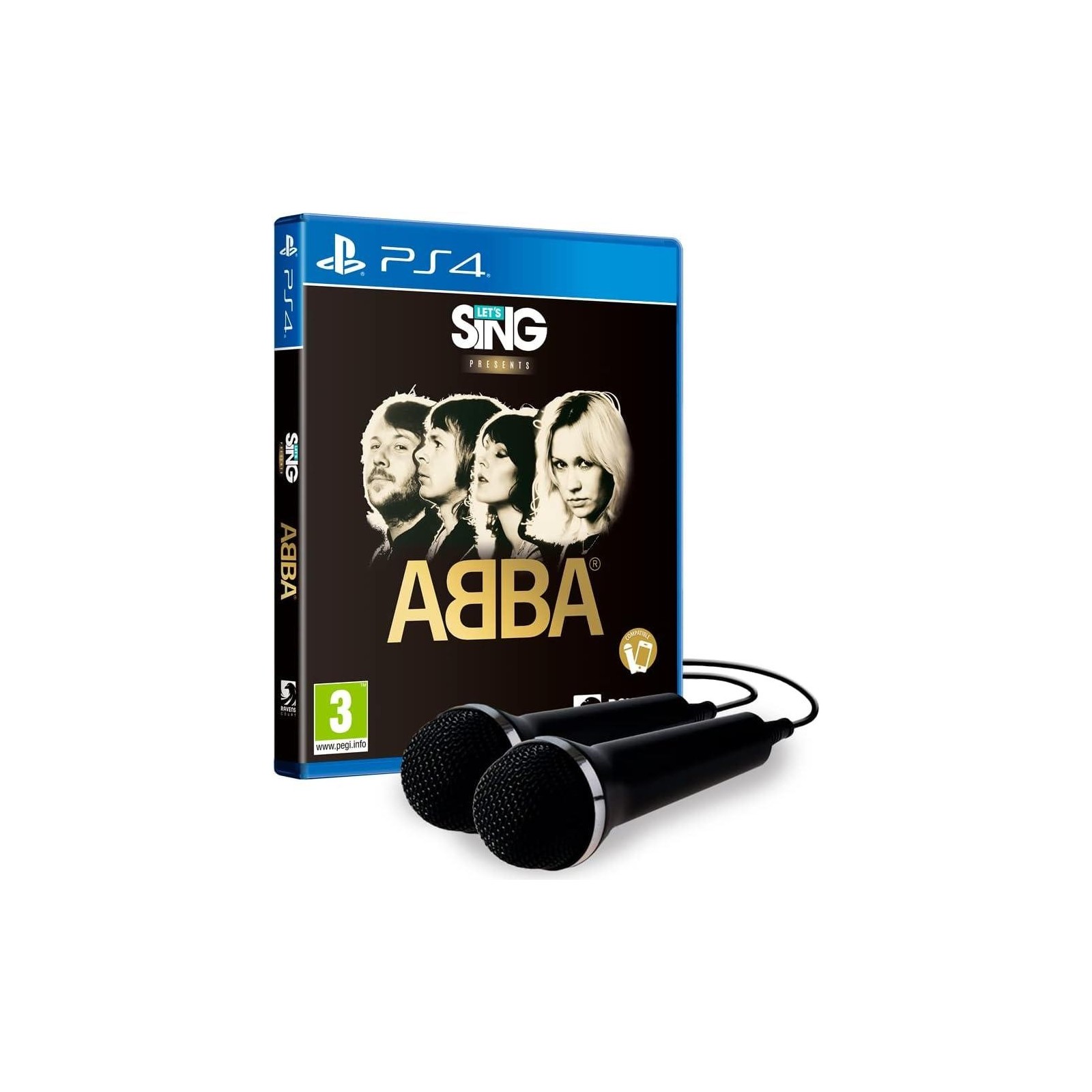 Let´s Sing ABBA + 2 Micros Ps4