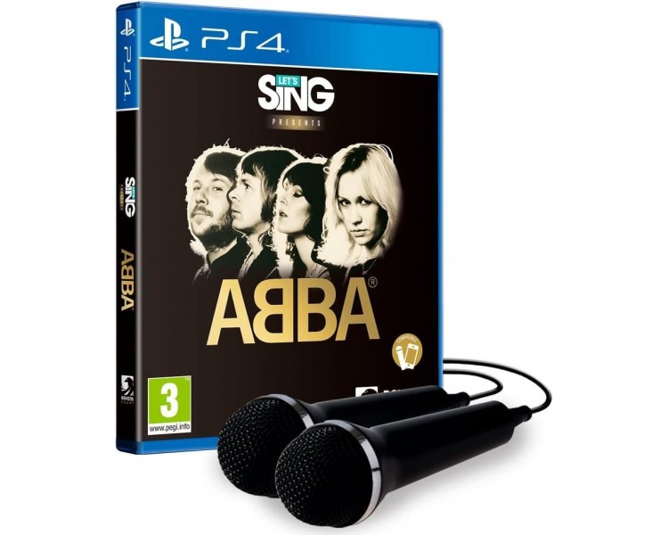 Let´s Sing ABBA + 2 Micros Ps4