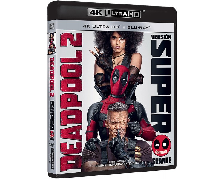 Bd Br - Deadpool 2 (Versión Super Grande) (4K Uhd)