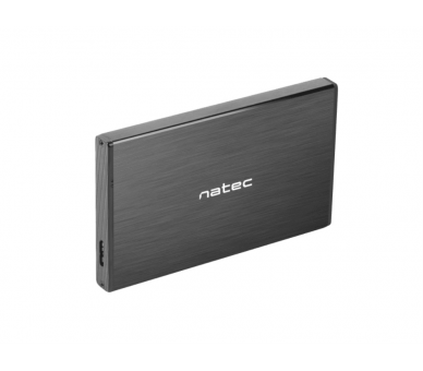 CAJA EXTERNA NATEC RHINO GO DISCO DURO 25 USB 30 SATA NEGRA