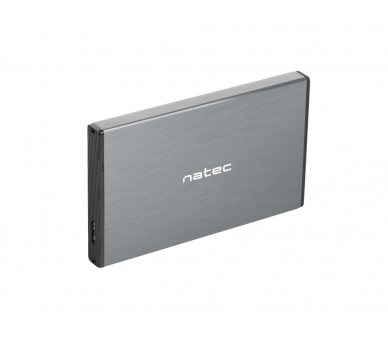 CAJA EXTERNA NATEC RHINO GO DISCO DURO 25 USB 30 SATA GRIS