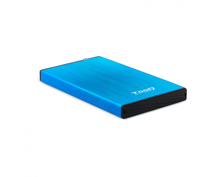 CAJA EXTERNA TOOQ TQE 2527BL 25 95 MM SATA USB 30 31 AZUL