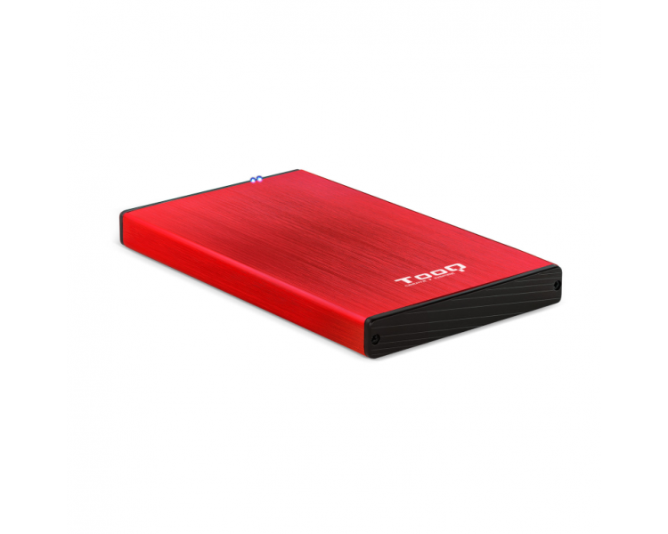 CAJA EXTERNA TOOQ TQE 2527R 25 95 MM SATA USB 30 31 ROJO