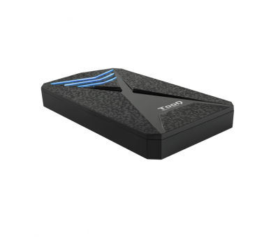 CAJA EXTERNA TQE 2550BL 25 95 MM SATA USB 30 31 LED AZUL