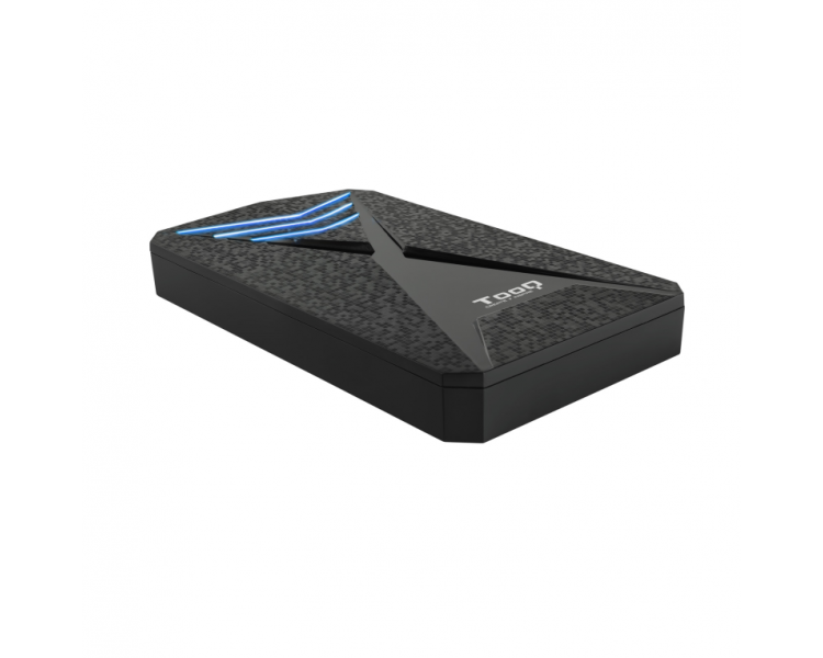 CAJA EXTERNA TQE 2550BL 25 95 MM SATA USB 30 31 LED AZUL