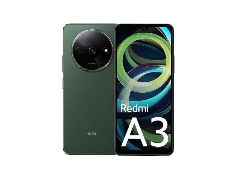 Smartphone Xiaomi Redmi A3 6.71"/ 3Gb/ 64Gb/ Verde Oliva