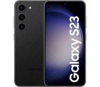 Smartphone Samsung Galaxy S23 6.1"/ 8Gb/ 128Gb/ 5G/ Negro Fa