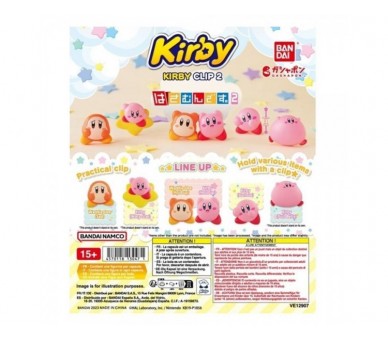 Set Gashapon Lote 40 Articulos Kirby Clip 2