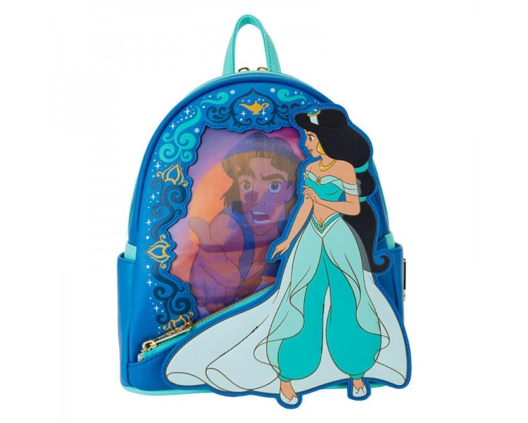 Mochila Lenticular Jasmine Aladdin Disney Loungefly 26Cm