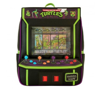 Mochila Vintage Arcade 40Th Anniversary Tortugas Ninja Loung