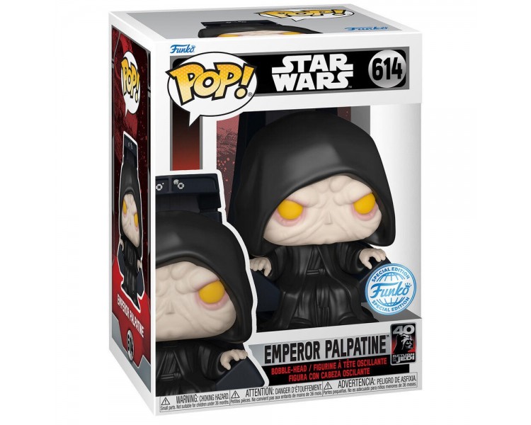 Figura Pop Star Wars Emperor Palpatine Exclusive