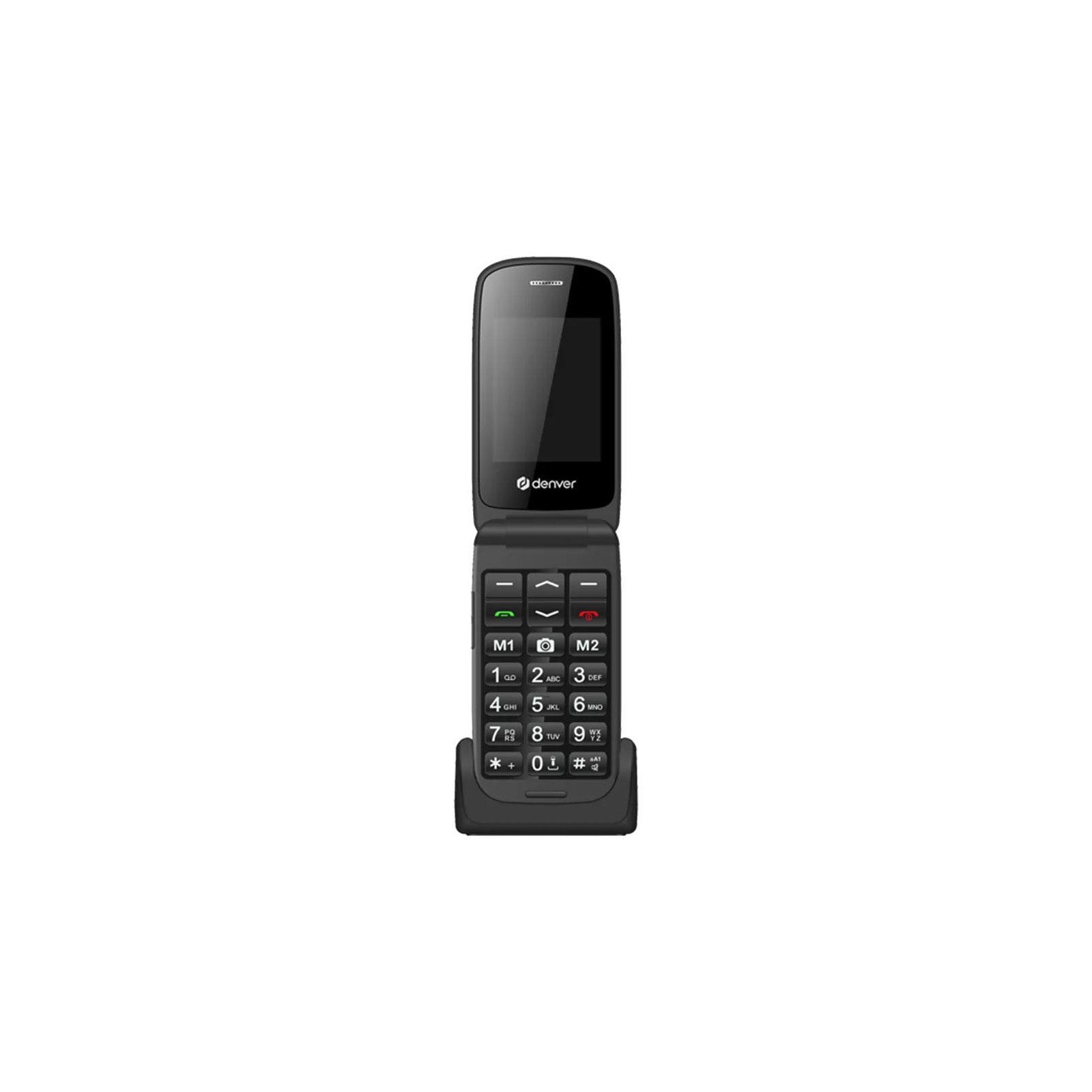 Teléfono Denver Bas-24600L 4G 2,4 Negro