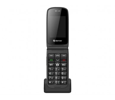 Teléfono Denver Bas-24600L 4G 2,4 Negro