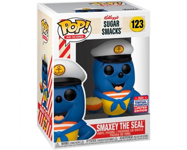 Figura Pop Kellogg'S Sugar Smacks Smaxey The Seal Exclusive