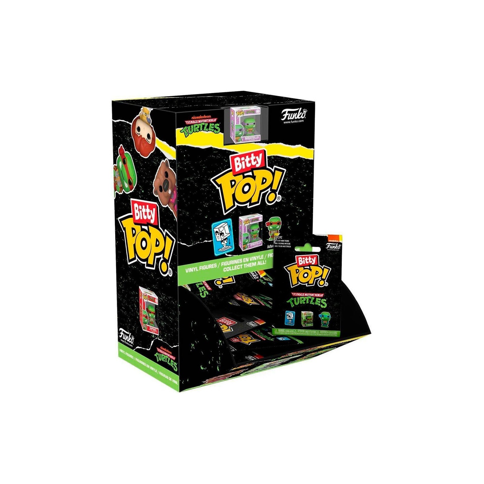 Figura Bitty Pop Tortugas Ninja Surtido 36 Unidades