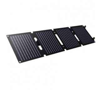 Panel Solar Portátil Trust Zuny/ 1Xusb Tipo-C/ 1Xusb/ 40W