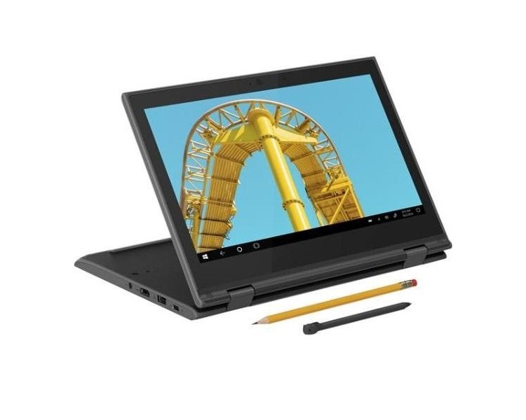 Portatil Lenovo 300E Celeron N4120 11.6"Tactil 4Gb 128Ssd Us