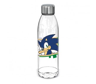 Botella De Plástico Sonic El Erizo 980 Ml