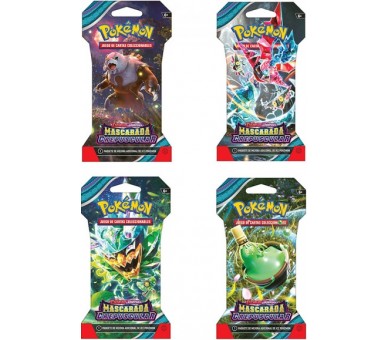 POKEMON JUEGO DE CARTAS COL. ESCARLATA Y PURPURA MASCARADA CREPUSCULAR EN BLISTER (ESP)