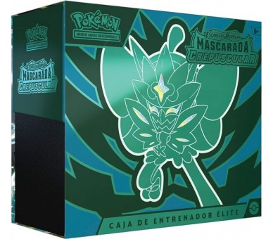 POKEMON JUEGO DE CARTAS. COL. ESCARLATA Y PURPURA MASCARADA CREPUSCULAR CAJA ELITE (ESP)