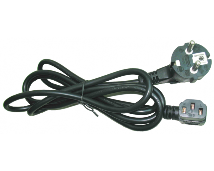 CABLE ALIMENTACION GEMBIRD SCHUKO A C13 90 GRADOS 18M