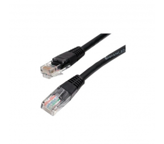 CABLE RED GEMBIRD UTP CAT5E MOLDEADO 05M NEGRO