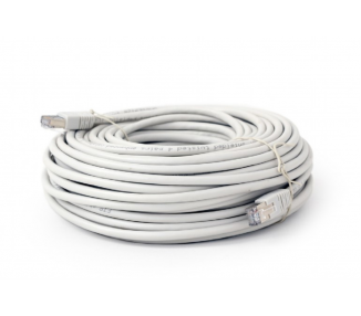 CABLE RED GEMBIRD FTP CAT6 BLINDADO CCA AWG26 BOBINA 30M GRIS