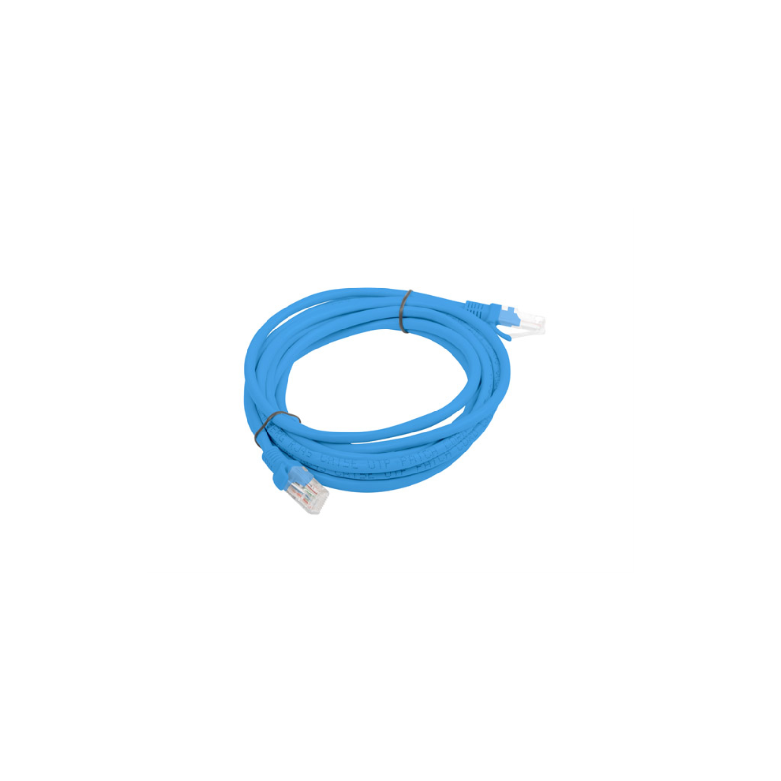 CABLE RED LANBERG LATIGUILLO CAT6 UTP 3M AZUL FLUKE PASSED