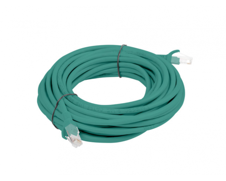 CABLE RED LANBERG LATIGUILLO CAT6 UTP 5M VERDE FLUKE PASSED