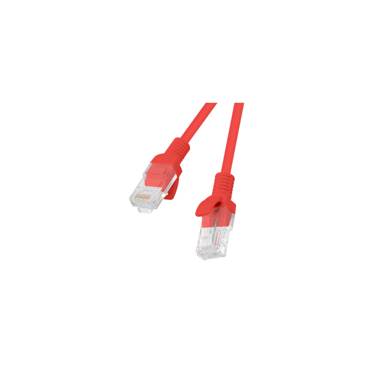 CABLE RED LANBERG LATIGUILLO CAT6 UTP 10M ROJO FLUKE PASSED