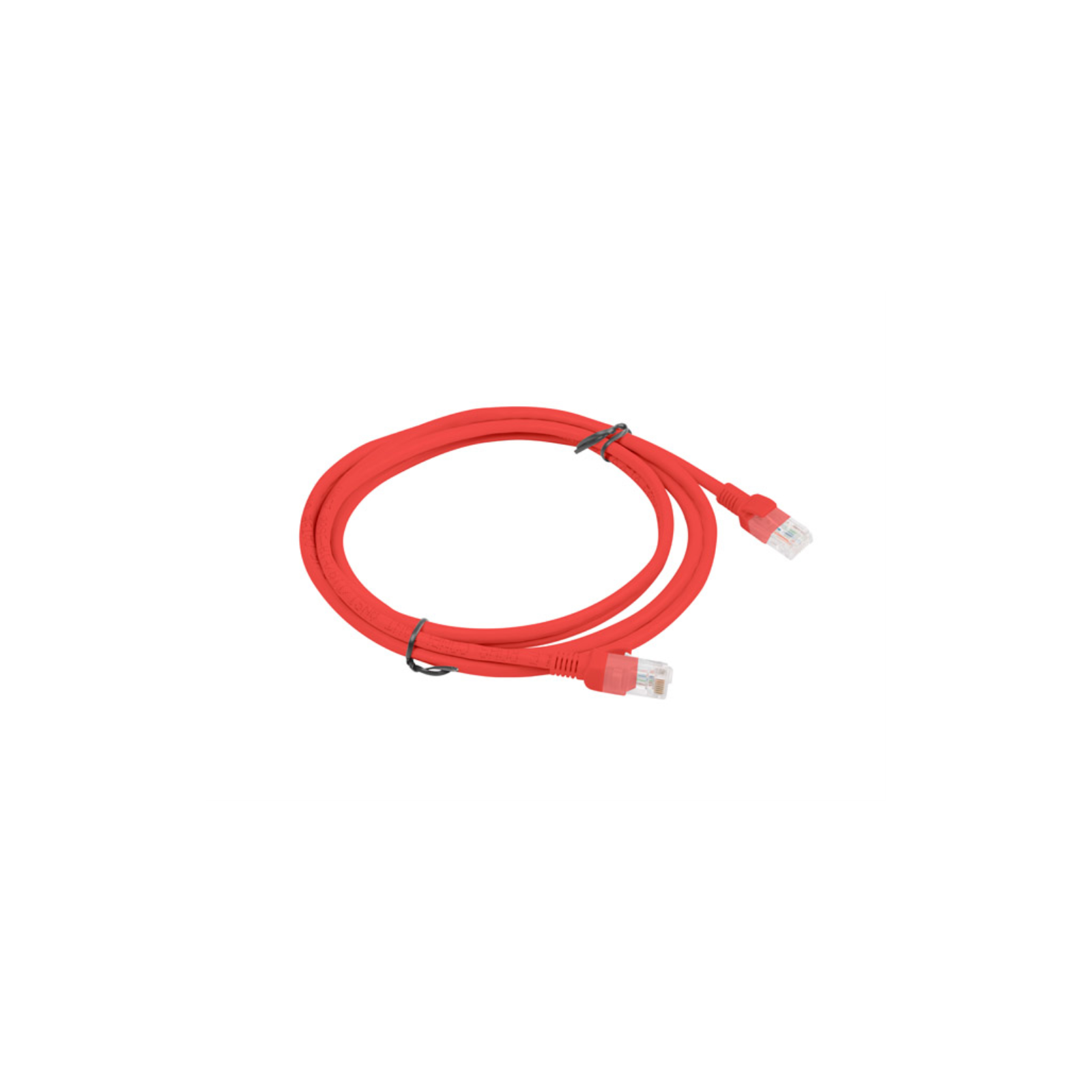 CABLE RED LANBERG LATIGUILLO CAT6 UTP 2M ROJO FLUKE PASSED